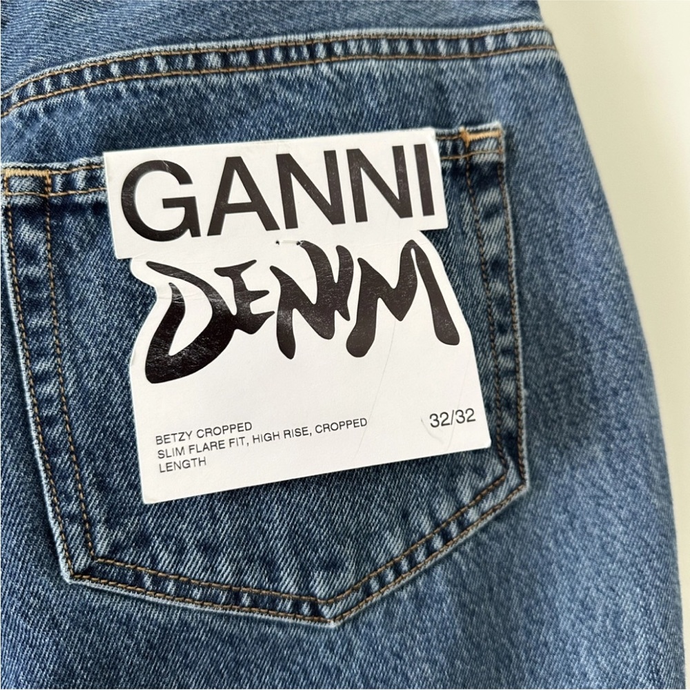 GANNI BETZY CROPPED JEAN - Picture 7 of 9